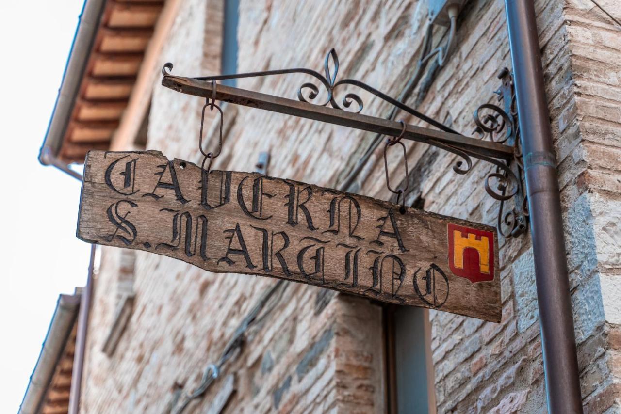 Albergo La Loggia di San Martino Gualdo Tadino Esterno foto